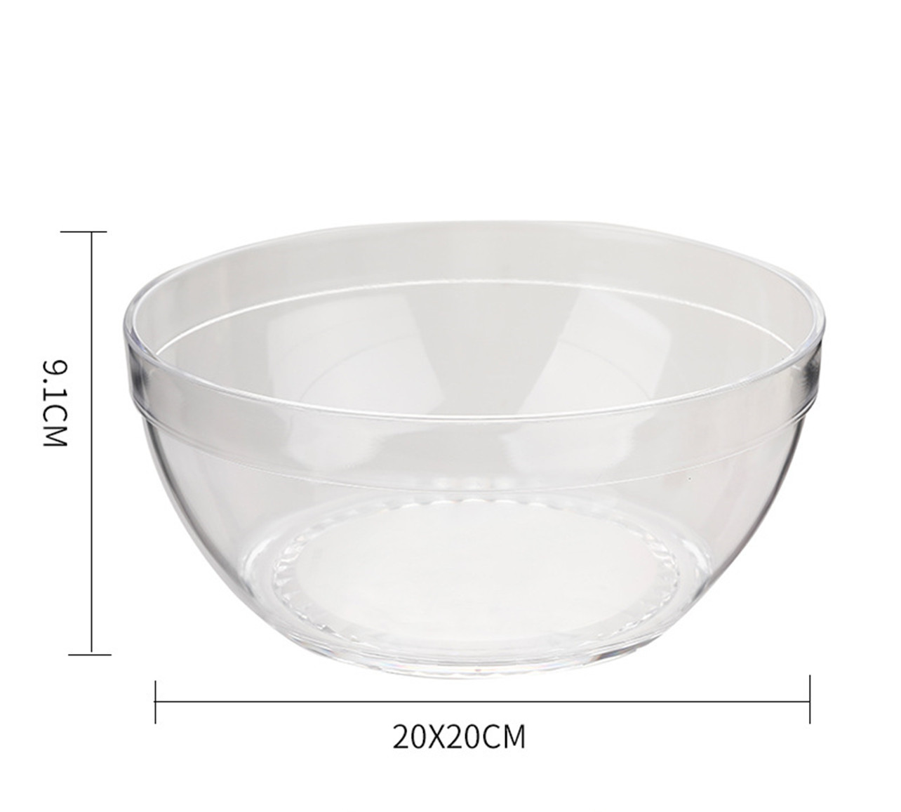 Luxury clear acrylic rice bowl | Bowl Manufacturers